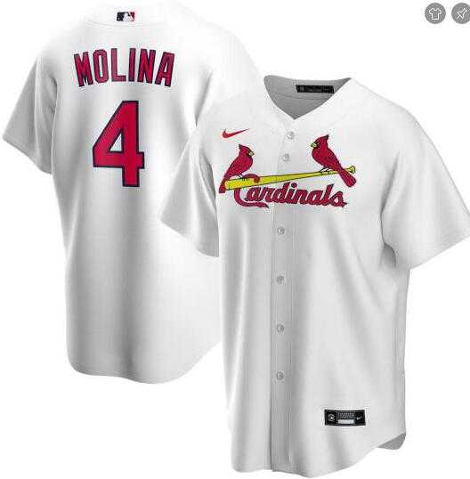 Cardinals 4 Yadier Molina White 2020 Nike Cool Base Jersey Dzhi,We sell and wholesale Cardinals 4 Yadier Molina White 2020 Nike Cool Base Jersey Dzhi on line form chian!